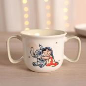 MUG A DEUX ANSES POUR BEBE STITCH - WIDDOP AND CO