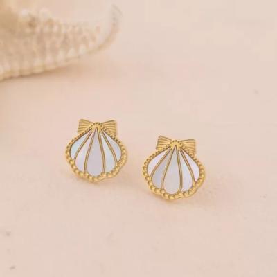 BOUCLES D'OREILLES - COQUILLAGES 