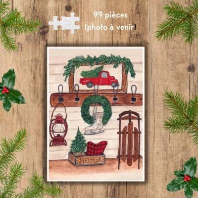 MINI PUZZLE DE NOEL - CAROFROMWOODLAND 