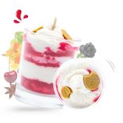 BOUGIE VEGANE - GOUTER DE NOEL- LES FEES MERES 