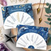 8 CADRANS PENDULE - AVEC TROUSSE EN COTON BIO - LES MOONETTES