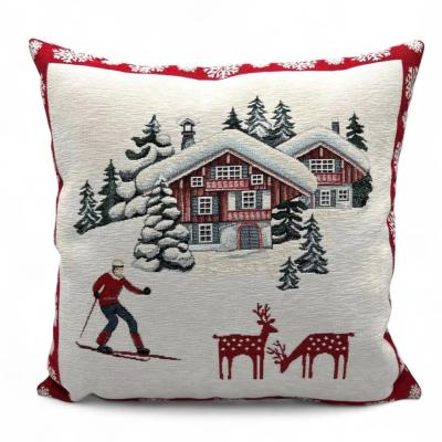 HOUSSE DE COUSSIN - JACQUARD GOBELIN 