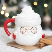 MUG EN FORME DE PERE NOEL 