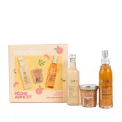 COFFRET CORPS - PECHE ABRICOT - BLANCREME
