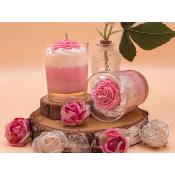 BOUGIE - PIVOINE - LES FEES MERES