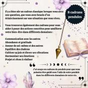 8 CADRANS PENDULE - AVEC TROUSSE EN COTON BIO - LES MOONETTES