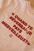 T-SHIRT - COTON - LES BRONZES FONT DU SKI - PAYS MERVEILLEUX