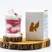 BOUGIE VEGANE - SUCRE D'ORGE DE NOEL- LES FEES MERES 