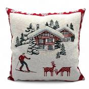 HOUSSE DE COUSSIN - JACQUARD GOBELIN 