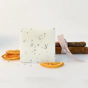 SAVON A LA GLYCERINE - ORANGE MURES CANNELLE - BADEFEE