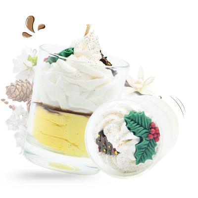 BOUGIE VEGANE - BUCHE DE NOËL - LES FEES MERES