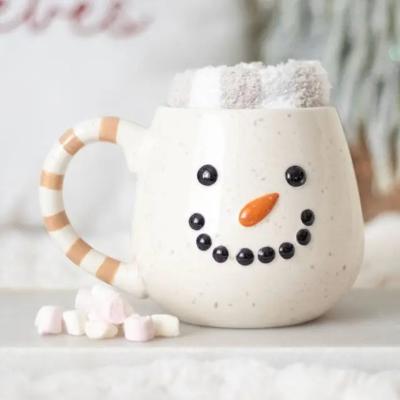 COFFRET MUG - ENSEMBLE CHAUSSETTES DE NOEL SNOWMAN