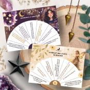 8 CADRANS PENDULE - AVEC TROUSSE EN COTON BIO - LES MOONETTES