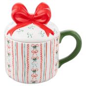 TASSE DE NOEL - LE CADEAU ET SON NOEUD